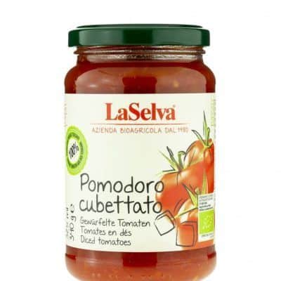 Органски сецкани домати - 340 гр.