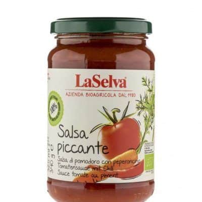 Органски пикантен сос од домати - 340 гр.