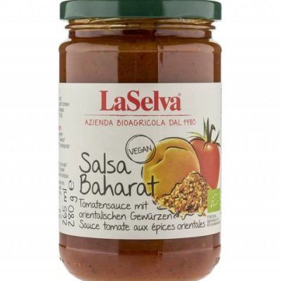 Органски сос од домати со кајсија и ориентални зачини - 280 гр.