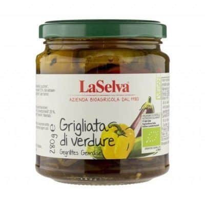 Органски зеленчук на скара во масло - 280 гр.