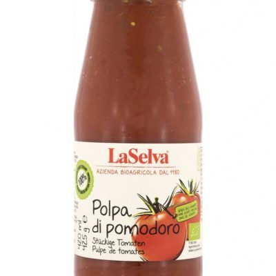 Органски сос од домати со пулпи - 425 гр.