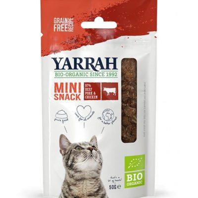 Органски мини награди без житарки за мачки - 50 гр.