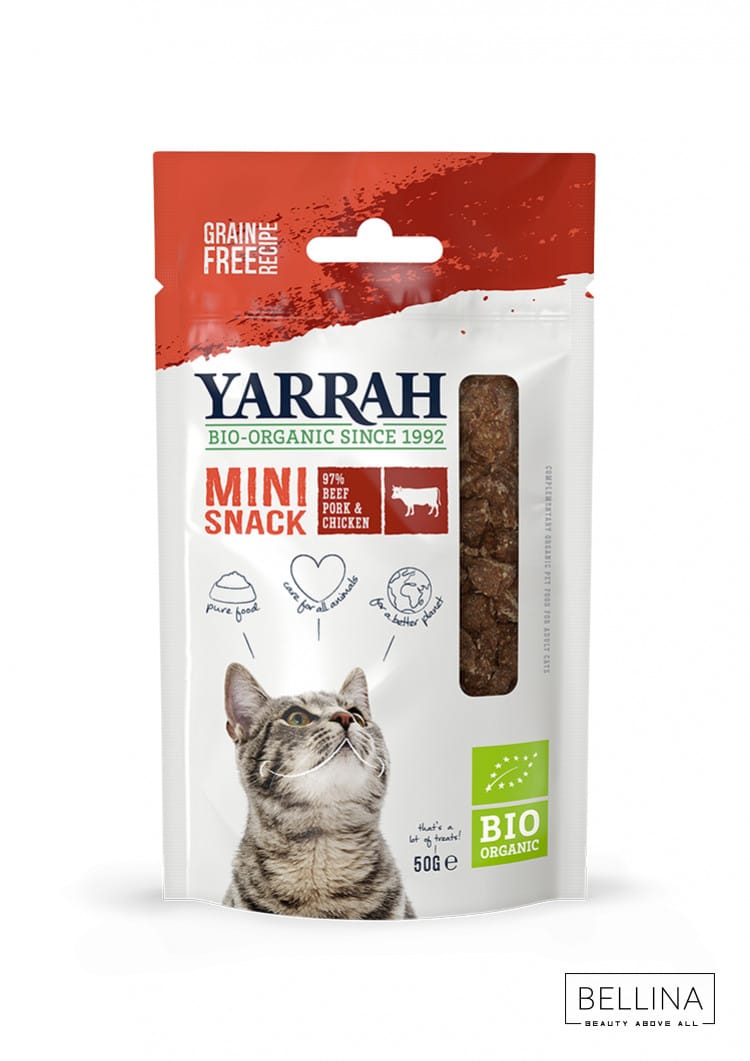 Органски мини награди без житарки за мачки - 50 гр.
