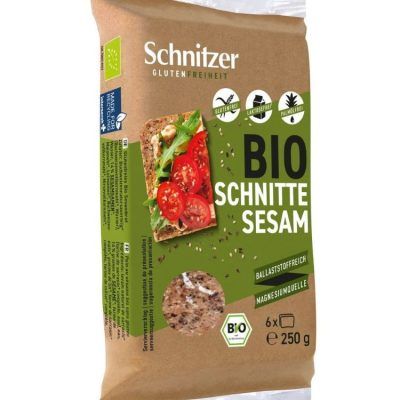 Органски безглутенски леб од сусам - 250 гр.