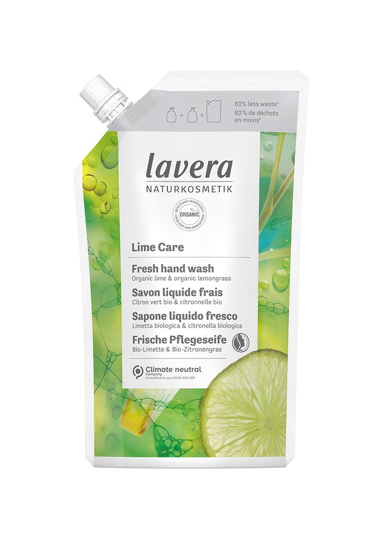 Течен сапун за раце за дополнување од лимета - 500 мл.