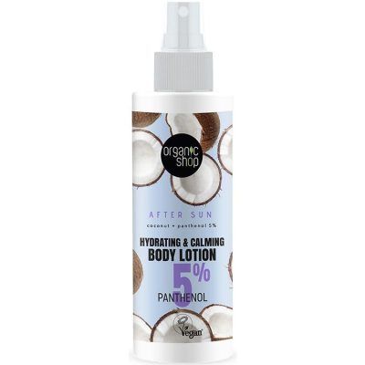 Смирувачки лосион за тело со кокос и 5% пантенол - 150 мл.