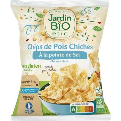 Органски безглутенски чипс од наут - 50 гр.