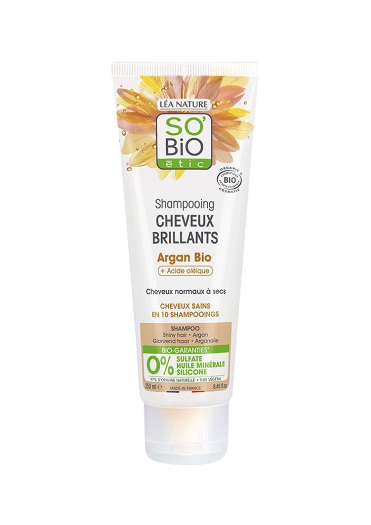 Шампон за сува и оштетена коса од шеа путел и јојоба без сулфати - 250 мл.