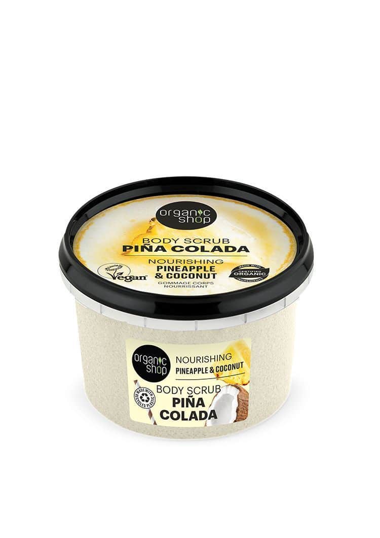 Потхранувачки пилинг за тело од ананас и кокос - 250 мл.