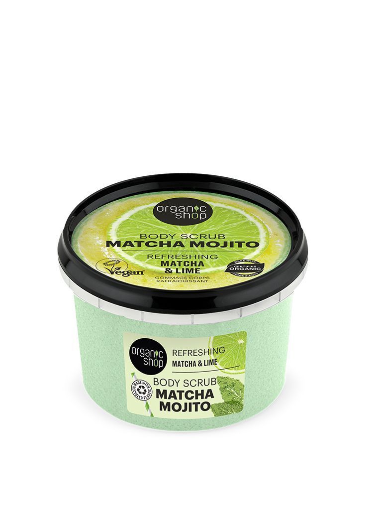Освежувачки пилинг за тело од мача и лимета - 250 мл.