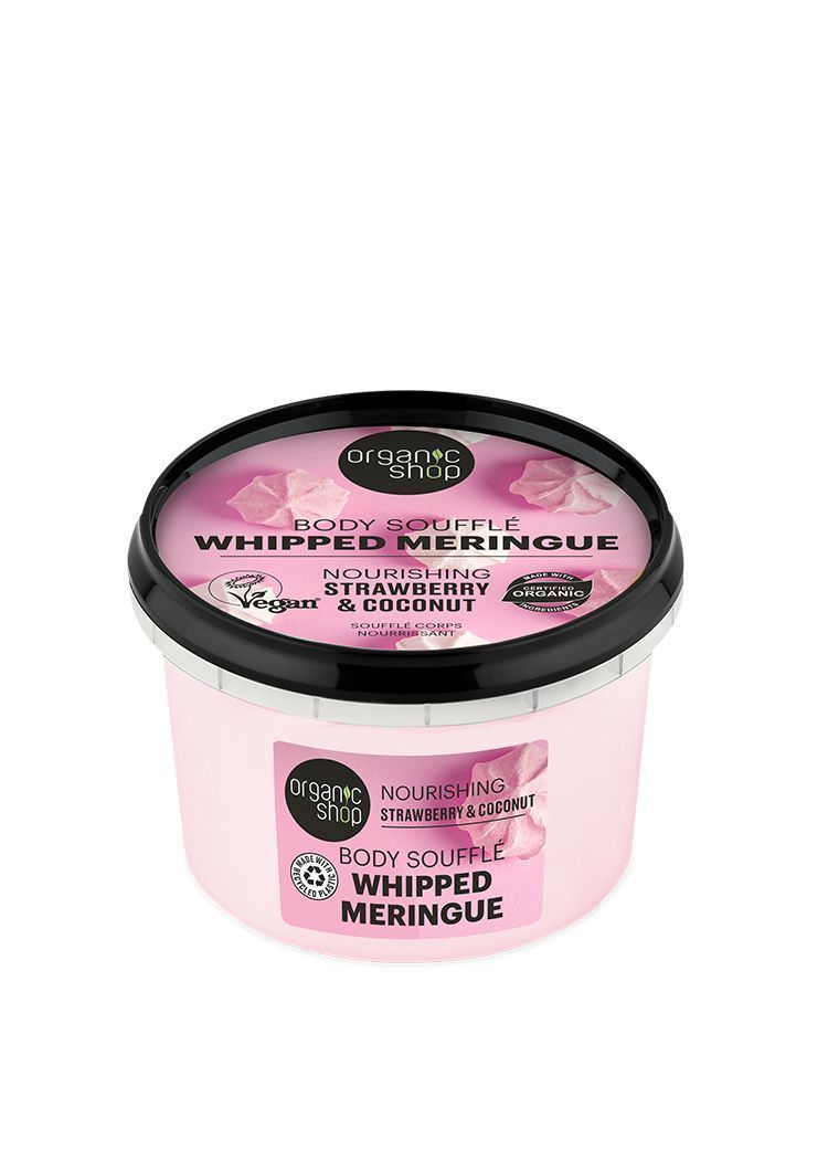 Крем суфле за тело од јагода и кокос - 250 мл.