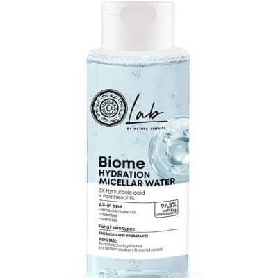 LAB BIOME / ХИДРАТАНТНА МИЦЕЛАРНА ВОДА ЗА СИТЕ ТИПОВИ НА КОЖА - 400 МЛ.