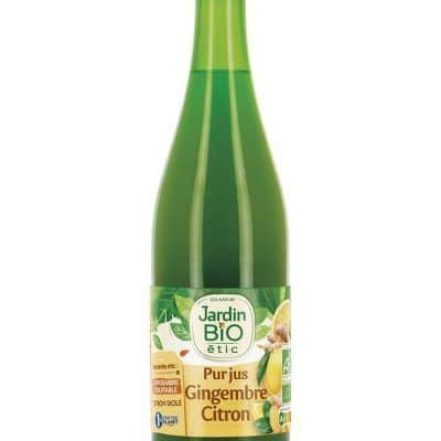 Органски сок од лимон и ѓумбир - 500 мл.