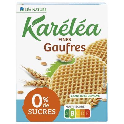 Органски вафли без шеќер - 140 гр.