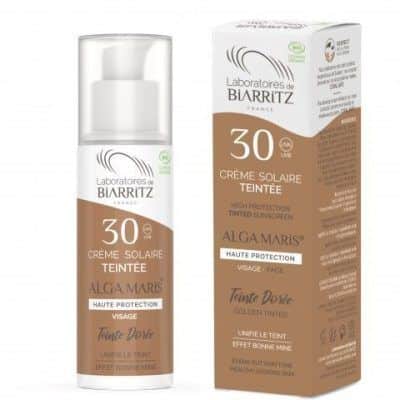 Golden пигментирана крема за лице со SPF30 - 50 мл.