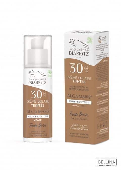 Golden пигментирана крема за лице со SPF30 - 50 мл.