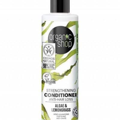 Регенератор за зајакнување на коса од алги и лимонова трева - 280 мл.