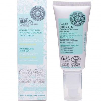 Дневна и ноќна крема за лице со хидролат од Јапонска аралија за сува и безживотна кожа - 50 мл.