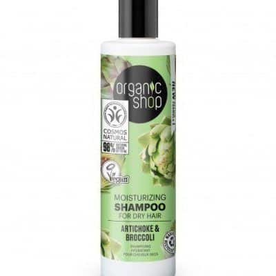 Шампон за сува коса од артичока и брокули - 280 мл.