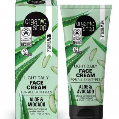 Лесна дневна крема за лице од авокадо и алое - 50 мл.