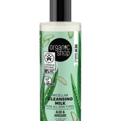 Мицеларно млеко за чистење на лице со авокадо и алое - 150 мл.