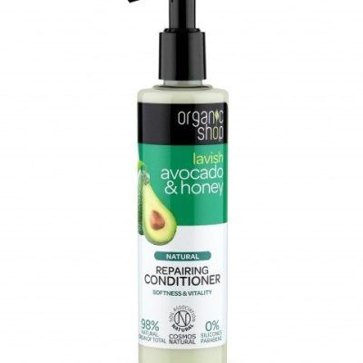 Регенератор за коса од авокадо и мед - 280 мл.