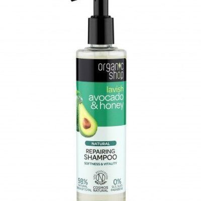 Шампон за коса од авокадо и мед - 280 мл.