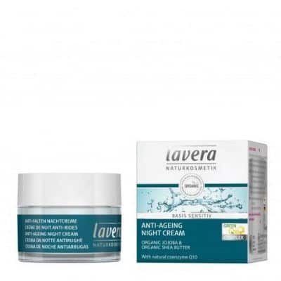 Ноќна крема за лице со Q10 против стареење - 50 мл.