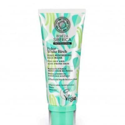 Маска за намалување на пори со екстракт од бела поларна бреза за мрсна кожа склона кон акни - 100 мл