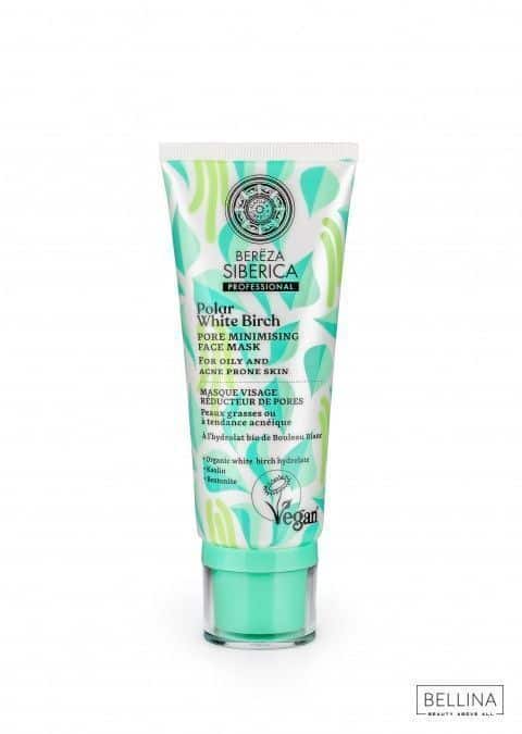 Маска за намалување на пори со екстракт од бела поларна бреза за мрсна кожа склона кон акни - 100 мл