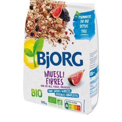 Органски мусли со смоква и модри сливи - 375 гр.