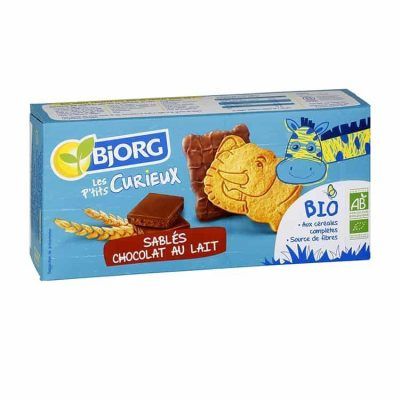 Органски детски бисквити со млечно чоколадо - 192 гр.