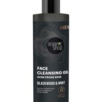Гел за чистење на лице за мажи за кожа склона кон акни - 200 мл.