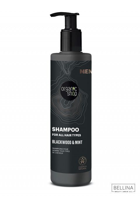 Шампон за коса за мажи од нане и црна акација - 280 мл.