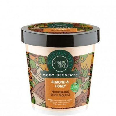 Крема за тело од бадем и мед - 450 мл.