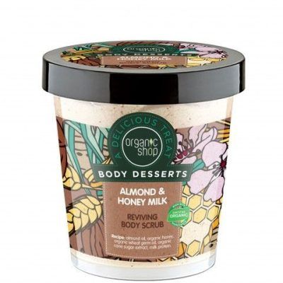 Пилинг за тело од бадем и мед - 450 мл.