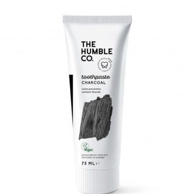 Паста за заби со флуорид со активен јаглен - 75 мл.