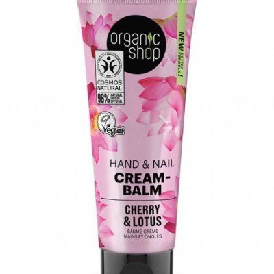 Крема-балсам за раце и нокти од цреша и лотосов цвет - 75 мл.