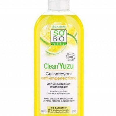 Гел за чистење на лице против флеки со пребиотик - 200 мл.