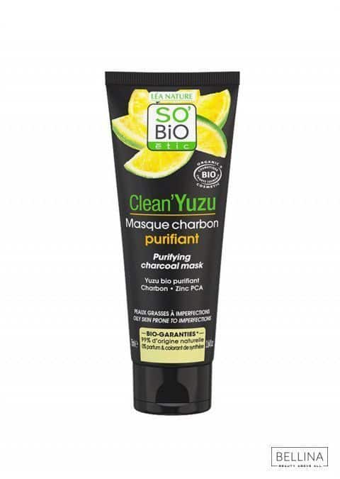 Прочистувачка маска за лице од јаглен - 75 мл.