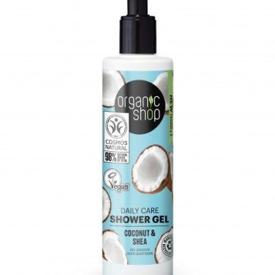 Гел за туширање од кокос и шеа путер - 280 мл.