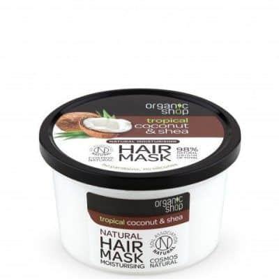 Маска за коса од кокос и шеа путер - 250 мл.