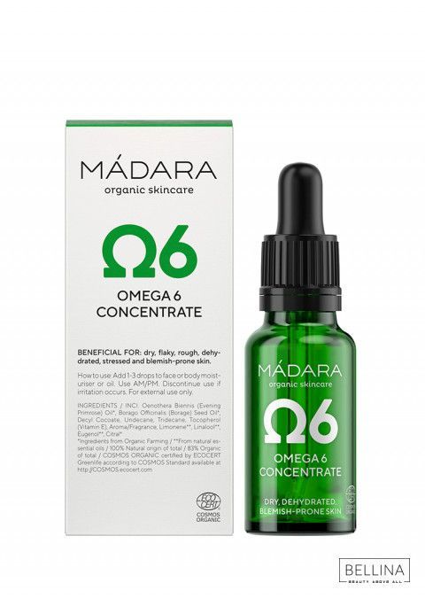 Концентрат за лице со омега 6 масни киселини за сува и дехидрирана кожа - 17.5 мл.