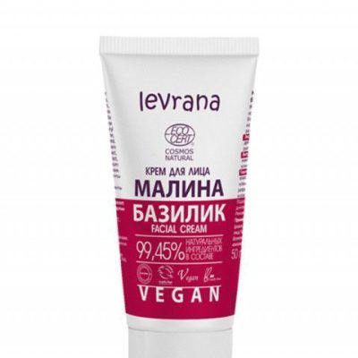 Крема за лице од малина и босилек - 50 мл.