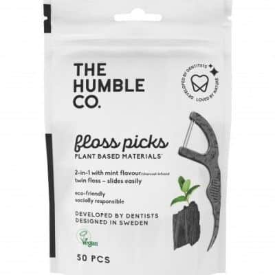 Чепкалки за чистење на заби со јаглен - 50 парчиња