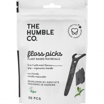 Чепкалки за чистење на заби со јаглен - 50 парчиња