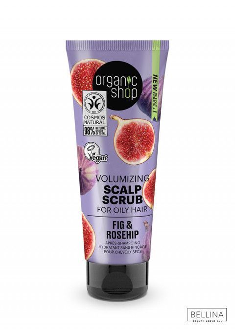 Пилинг за скалп за мрсна коса од смоква и шипинка - 75 мл.