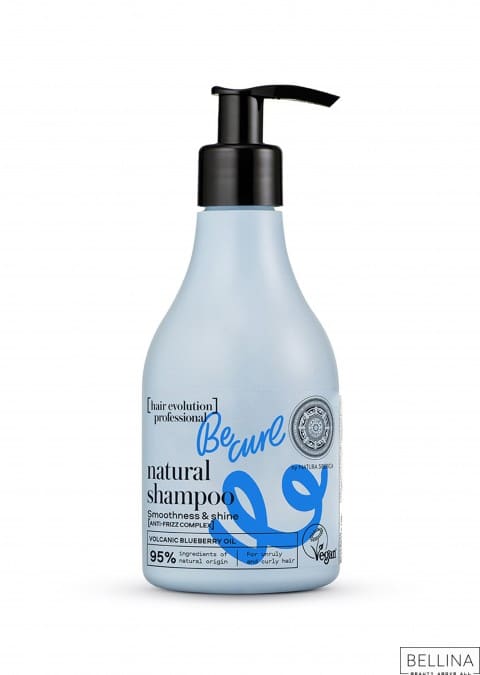 Шампон за виткана коса со масло од боровница - 245 мл.