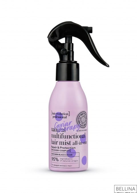 Спреј за третирана и оштетена коса со црн кавијар - 115 мл.