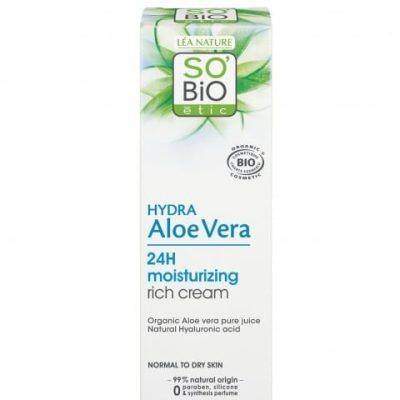 Хидратантна крема за лице од алое вера - 50 мл.